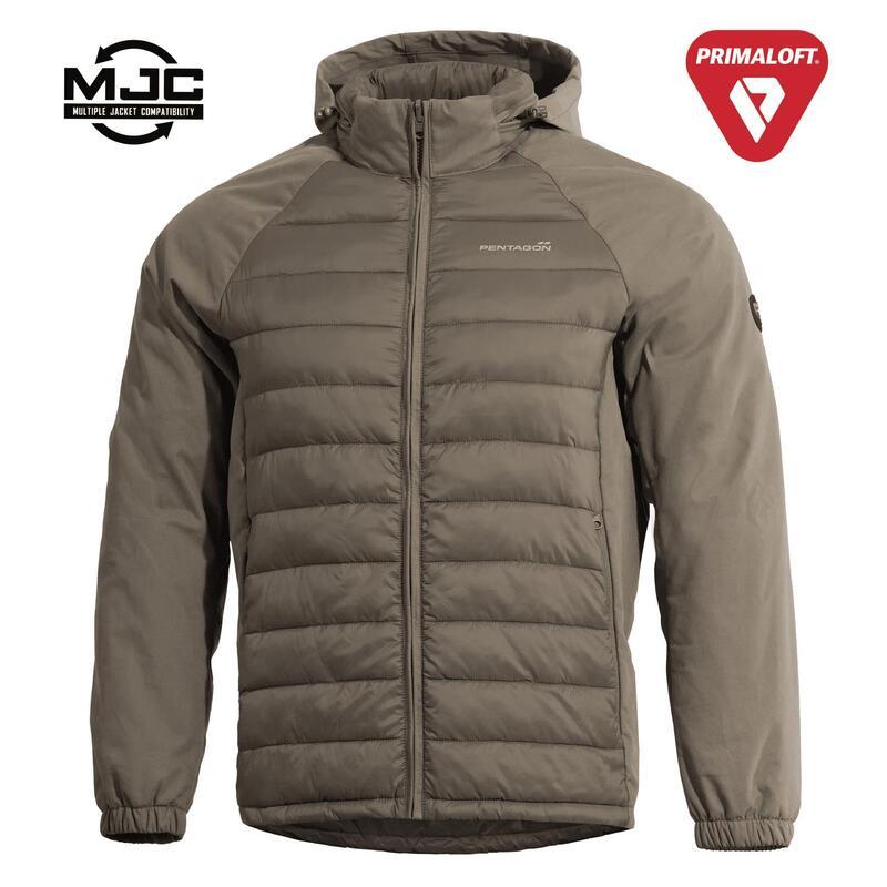 Утеплена зимова куртка Pentagon NEUTRON HYBRID JACKET K08053 Medium, RAL7013 (Олива)