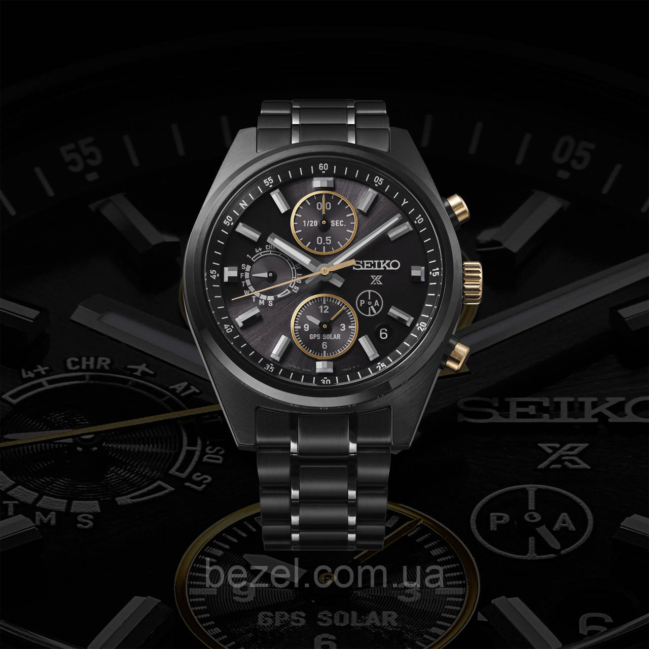 Чоловічий годинник SEIKO SBED013 (SSH169) SPEEDTIMER GPS Limited [1,000 шт]