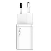 МЗП Baseus Super Si Quick Charger 30W (1USB-C) (CCSUP-J) Білий