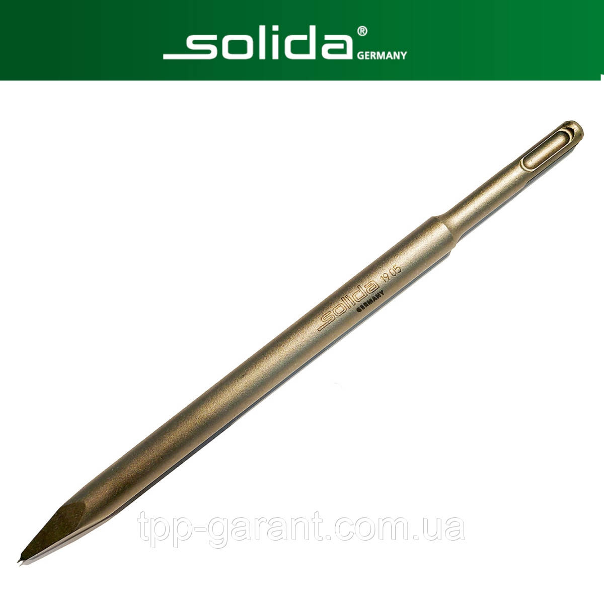 Піка Solida SDS-Plus, L 250 мм, для бетону (4171008025), фото 1