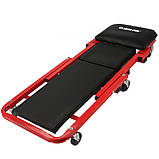 Лежак автослюсаря підкатний 2в1 Mar-Pol M80093, фото 3