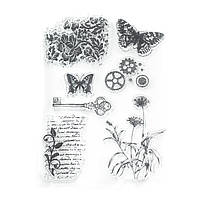 Набор силиконовых штампов для скрапбукинга CHT083