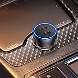 АЗП Baseus Golden Contactor Pro 40W (2USB-C) (CGJP00001) Темно-сірий, фото 4