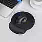 Килимок для миші HOCO GM30 Polar Fox mouse pad with wrist support Black, фото 6
