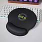 Килимок для миші HOCO GM30 Polar Fox mouse pad with wrist support Black, фото 7