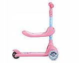 Самокат 2в1 MoMi Kiuru Pink, фото 10
