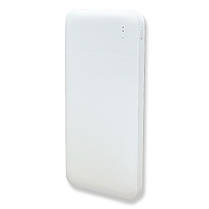 Портативний зарядний пристрій (повербанк) PLATINET 10000 mAh WHITE PMPB10W705W, фото 3