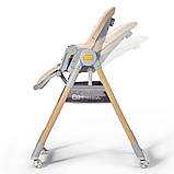 Стілець для годування 2в1 KiderKraft LASTREE Wood Beige, фото 9
