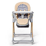 Стілець для годування 2в1 KiderKraft LASTREE Wood Beige, фото 11