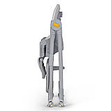 Стілець для годування 2в1 KiderKraft LASTREE Grey, фото 5