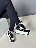 Жіночі кеди на платформі, жіночі хайтопи на високій підошві, Жіночі кеди, фото 6