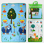 Дитячий килимок двосторонній із ростометром, розмір 180*120 см, фото 2