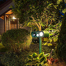 Ультразвуковий відлякувач шкідників з PIR-детектором руху та миготливими вогнями, Amazon, Німеччина, фото 5