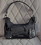 Жіноча сумка на плече Guess (812820) сіра, фото 10