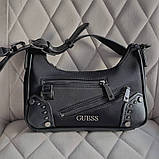Жіноча сумка на плече Guess (812820) сіра, фото 11