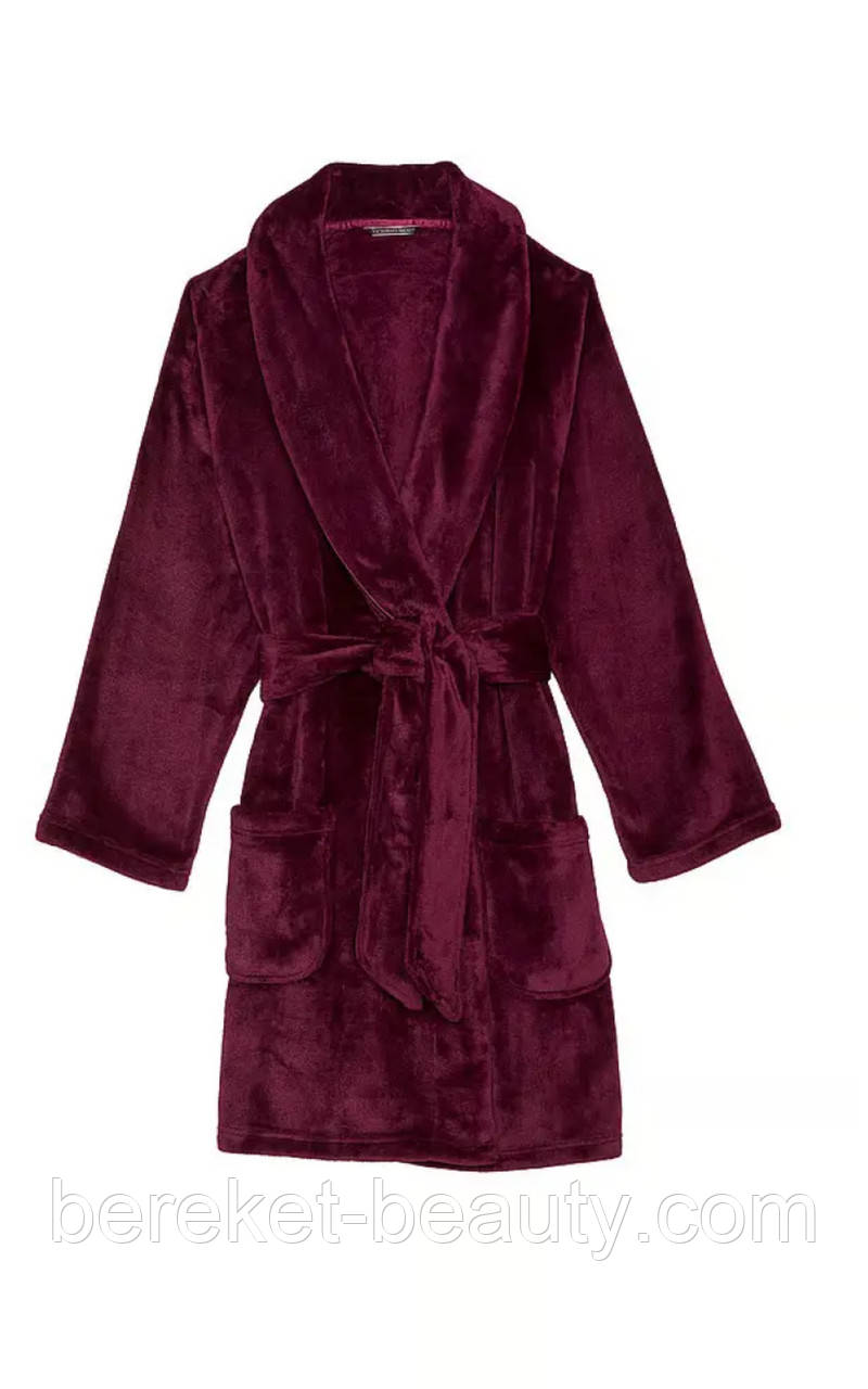Халат Victoria's Secret Short Cozy Robe (Kir) XS/S, фото 1