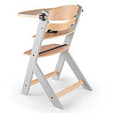 Стільчик для годування KiderKraft Enock Natural Grey, фото 4