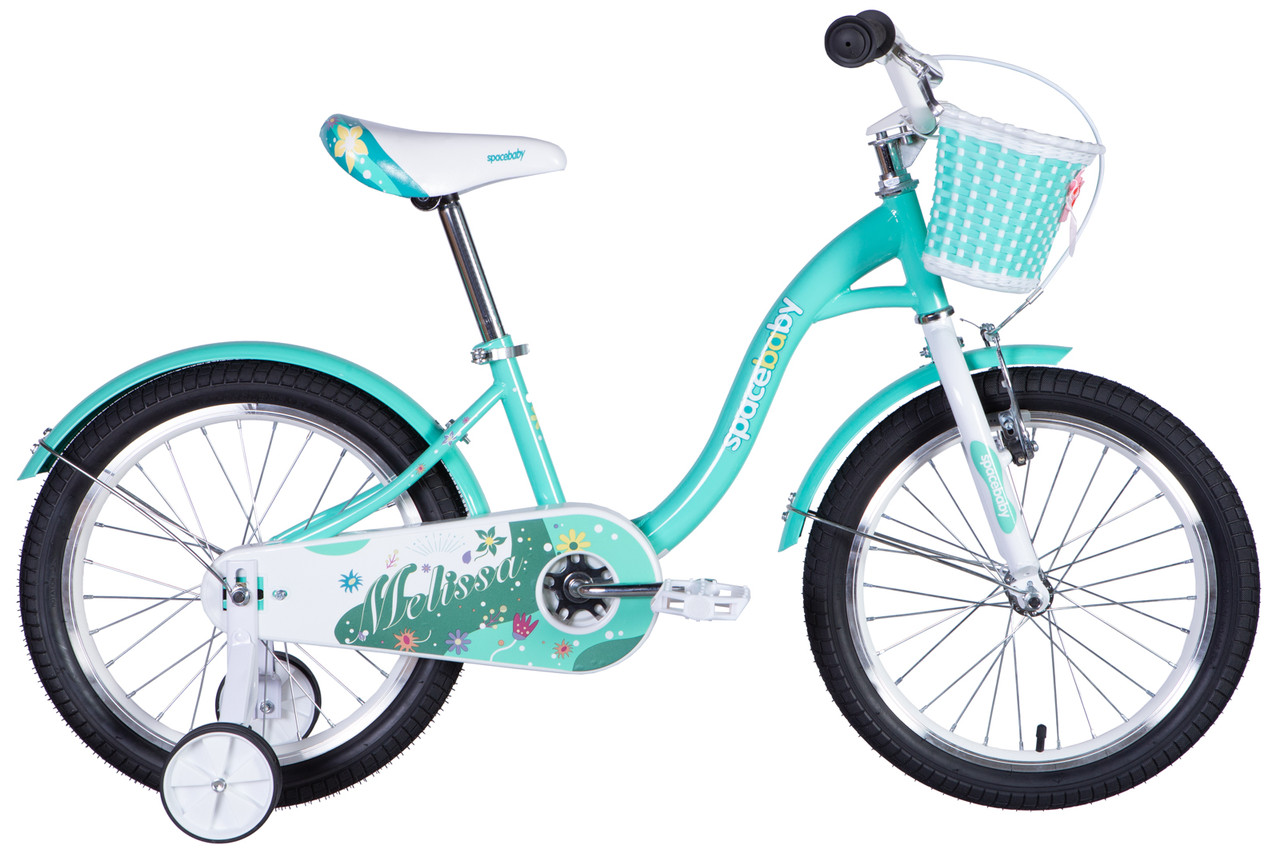 Дитячий велосипед 18" ST SPACE KID MELISSA BH на зріст 105-115 см зелений