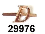 Краб напис "D" 11 мм, фото 3