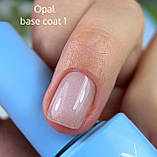 База с шимером OPAL 01, молочна, фото 3