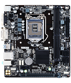Материнська плата Gigabyte GA-H110M-S2V LGA 1151v1 (GA-H110M-S2V) Б/В