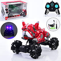 Машинка 008-19 радіокер. 2.4G, акумулятор, USB, ролик. колеса, аморт., 2 кольори, муз., світло, кор., 28,5-17см