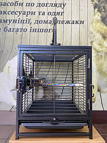 Вол'єр-переноска для великих птахів А60, 48х38х46 см