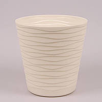 Пластиковий горщик для рослин (квітів) Теді 0.7л