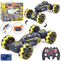 Машинка QX036 радіокер.2,4G,управ.жестами, трюкова,акумулятор,USB,2 кольори,муз.,світло,кор.,41-35-10,5см