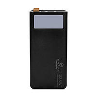 Повербанк 20000mAh Power Bank Kraft KPB-2320FCL Black 22.5W QC3.0 LED-ліхтар (43-00082)