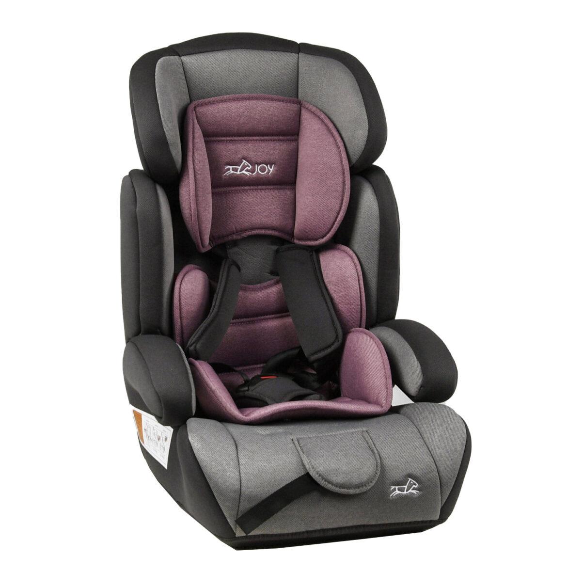Автокрісло JOY 9-36 кг Grey/Pink (36800), фото 1