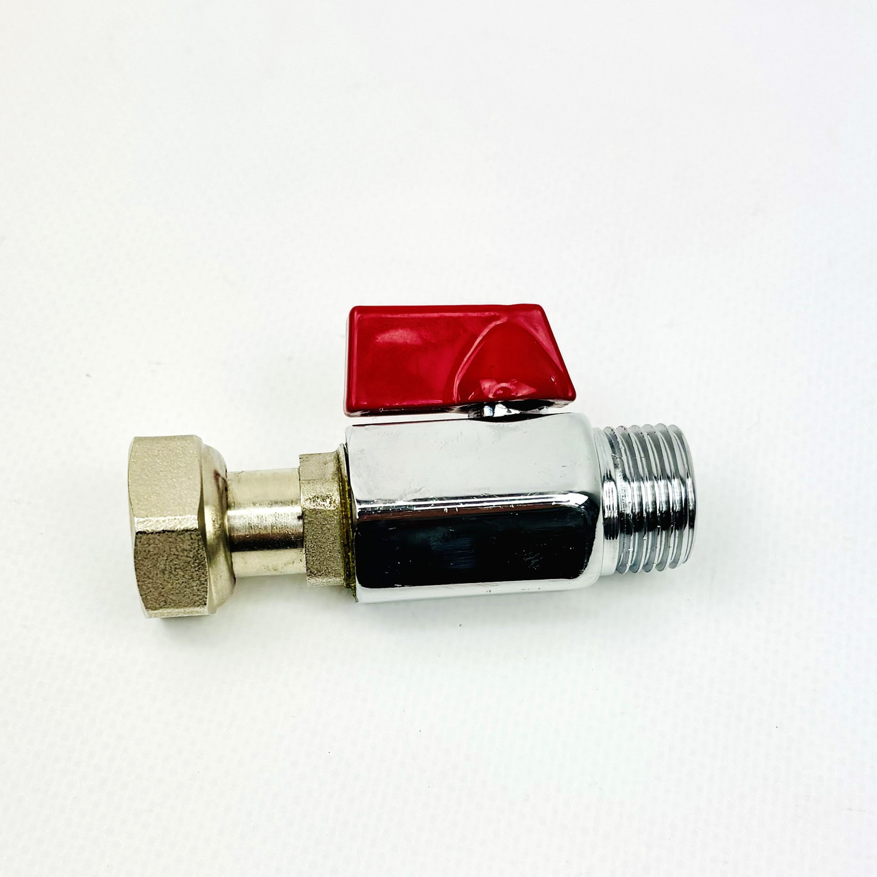 Кран міні кульковий 1/2" НГ Boiler Series хром KVANT