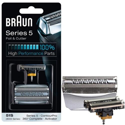 Сітка і ріжучий блок Braun 51s (8000) Series 5 для чоловічої електробритви 01262