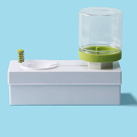 Стакан для малювання з фільтрацією та резервуаром для води, зелений