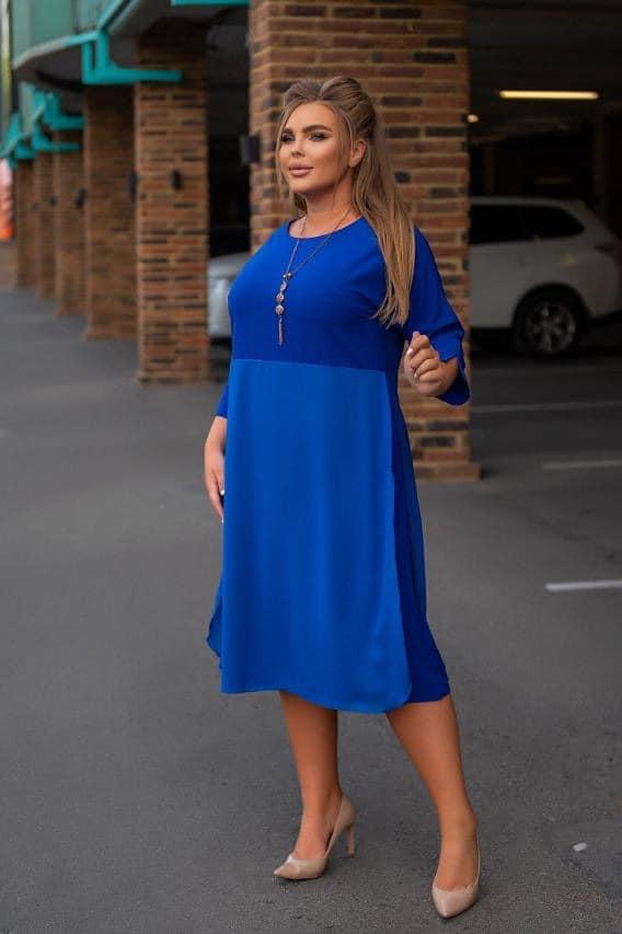 Стильна жіноча сукня, тканина "Костюмна" 54, 56, 58 розмір 54