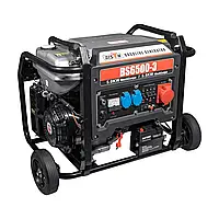 Генератор бензиновий трифазний 5 кВт Bison BS6500-3 (41-00407)