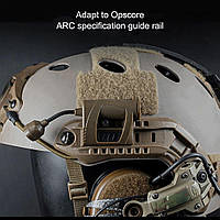 Ліхтарик тактичний на шолом Charge MPLS 4LED ліхтар на шолом на касці