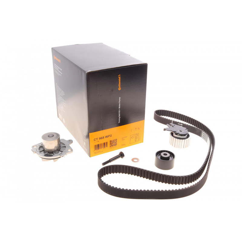 Комплект ГРМ + помпа Fiat Doblo/Stilo/Punto/Bravo 1.9D/JTD 01- (24x190z) (помпа WP6015), фото 1