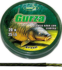 Повідцевий матеріал в оплетені Gurza Katran 15 Lb 20m