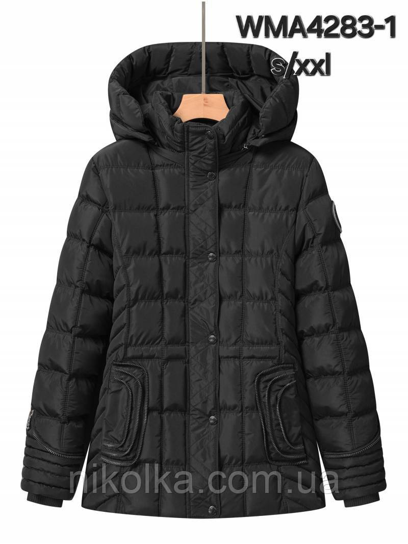 Куртка утеплена жіноча оптом, Glo-story, S-2XL рр., арт. WMA-4283-1