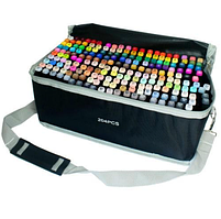 Набір маркерів 204 кольорів для малювання скетчингу Фломастери двосторонні