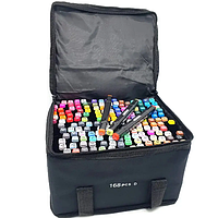 Набір маркерів для малювання на папері 168шт | Маркери 168шт для малювання дітям