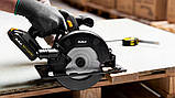 Акумуляторна циркулярна пила Rebel RB-1032, фото 6