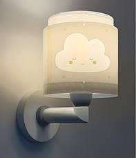 Дитячий настінний світильник Baby Dreams Cloud сірий 24х15х20 см, фото 4