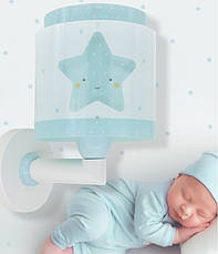 Дитячий настінний світильник Baby Dreams Star синій 24х15х20 см, фото 4