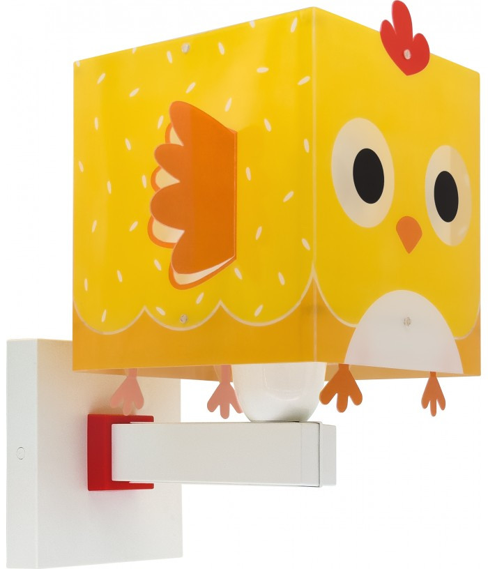 Дитячий настінний світильник Little Chicken жовтий 27х13.5х20 см