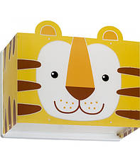Дитячий настінний світильник Little Tiger помаранчевий 24.5х31х13.5 см, фото 2