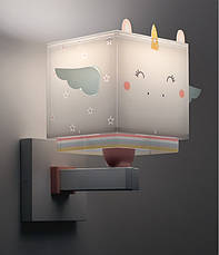 Дитячий настінний світильник Little Unicorn білий 25.5х13.5х20 см, фото 5
