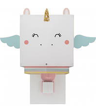 Дитячий настінний світильник Little Unicorn білий 25.5х13.5х20 см, фото 4