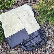 Конверт-чохол на овчині в коляску або на санки 98*48 см MAXI For Kids, фото 3